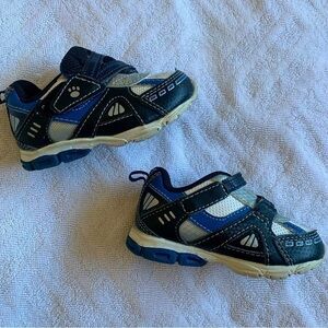 Garanimals Blue & Gray Velcro Sneakers